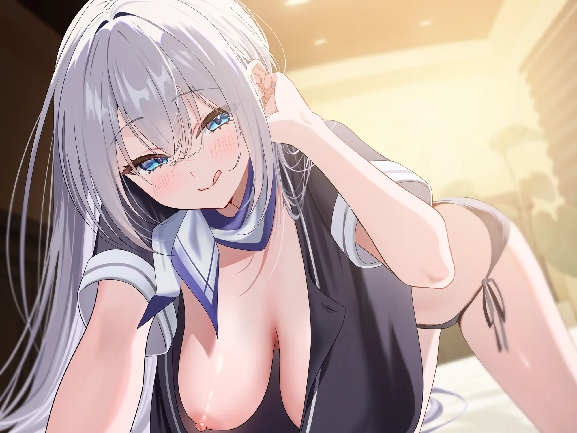 【耳舐め特化】腰ヘコ耳エステ《姫乙女ユリカのラブ吐息》  〜ずぅ〜と密着して耳奥を舐め回しながらエッチまでしてくれるセラピスト〜 画像5