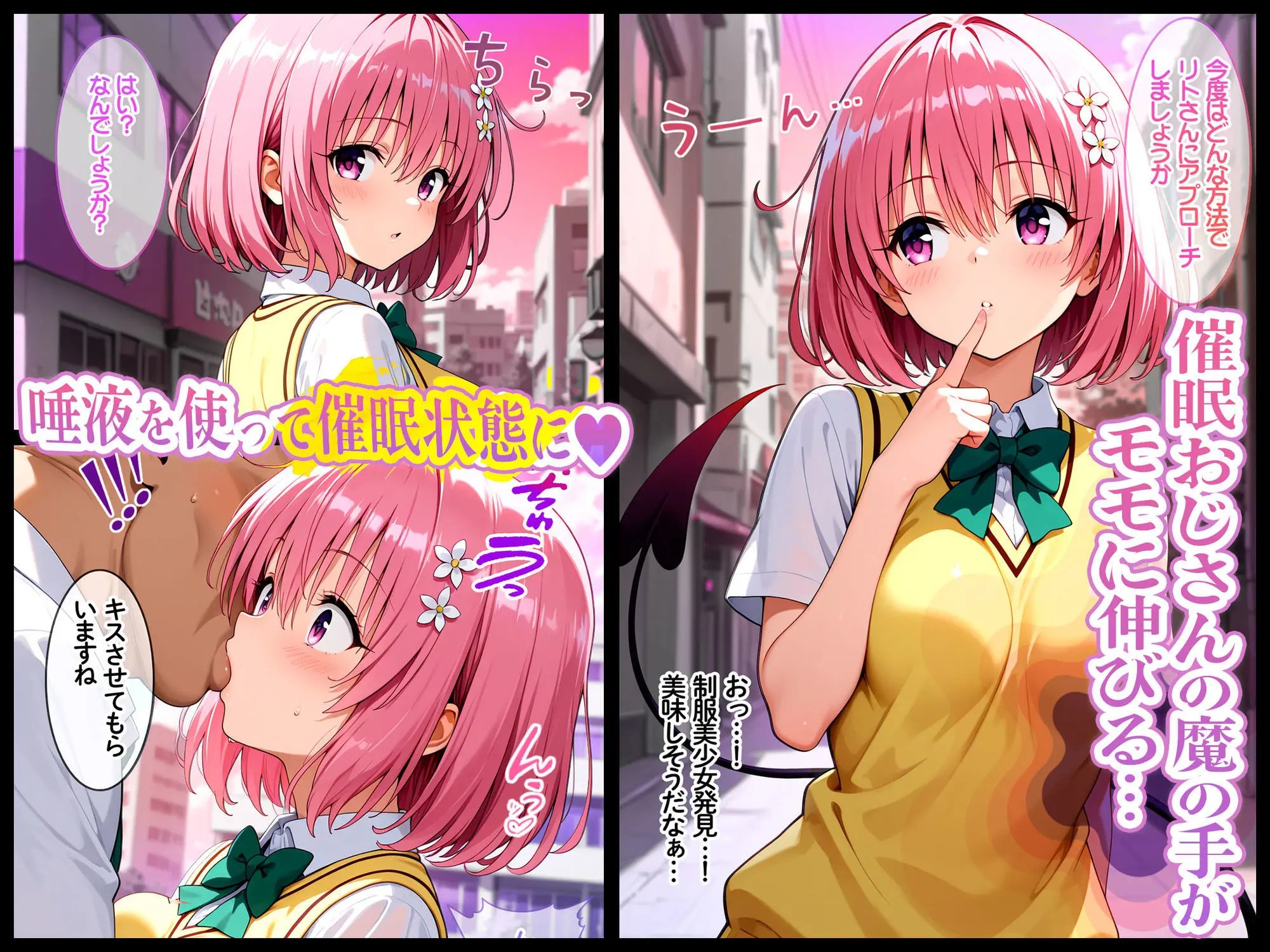キスで意識トロトロ…催●いいなり調教  〜前編〜 画像1