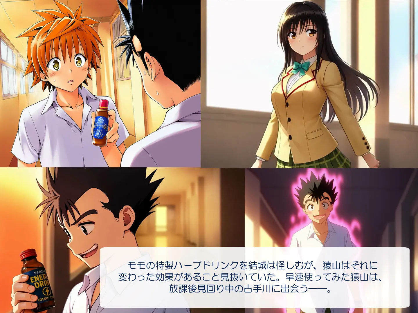 夢のハーレムでヒロインたちを次々とハメ倒した話【とらぶる外伝】 画像1