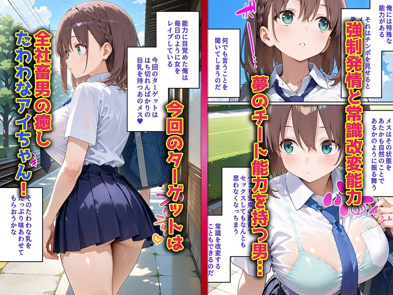 母娘姦  たわわな親子編 画像1