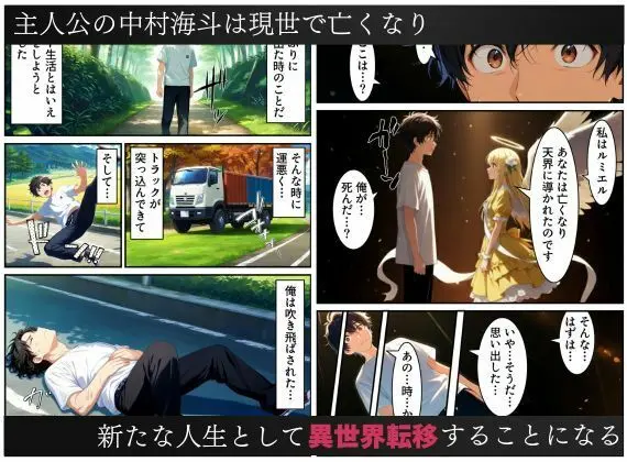 異世界転生で手に入れたスキルは悪堕ち化!?天使とエルフ勇者を闇堕ちさせて、目指せハーレム王! 画像1
