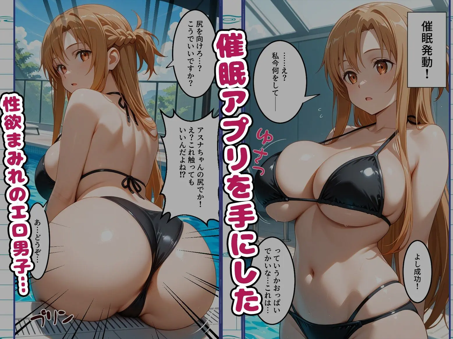 【S〇O編】知ってる?このプール…備え付けの「オナホ」があるらしいよ?1話 画像1