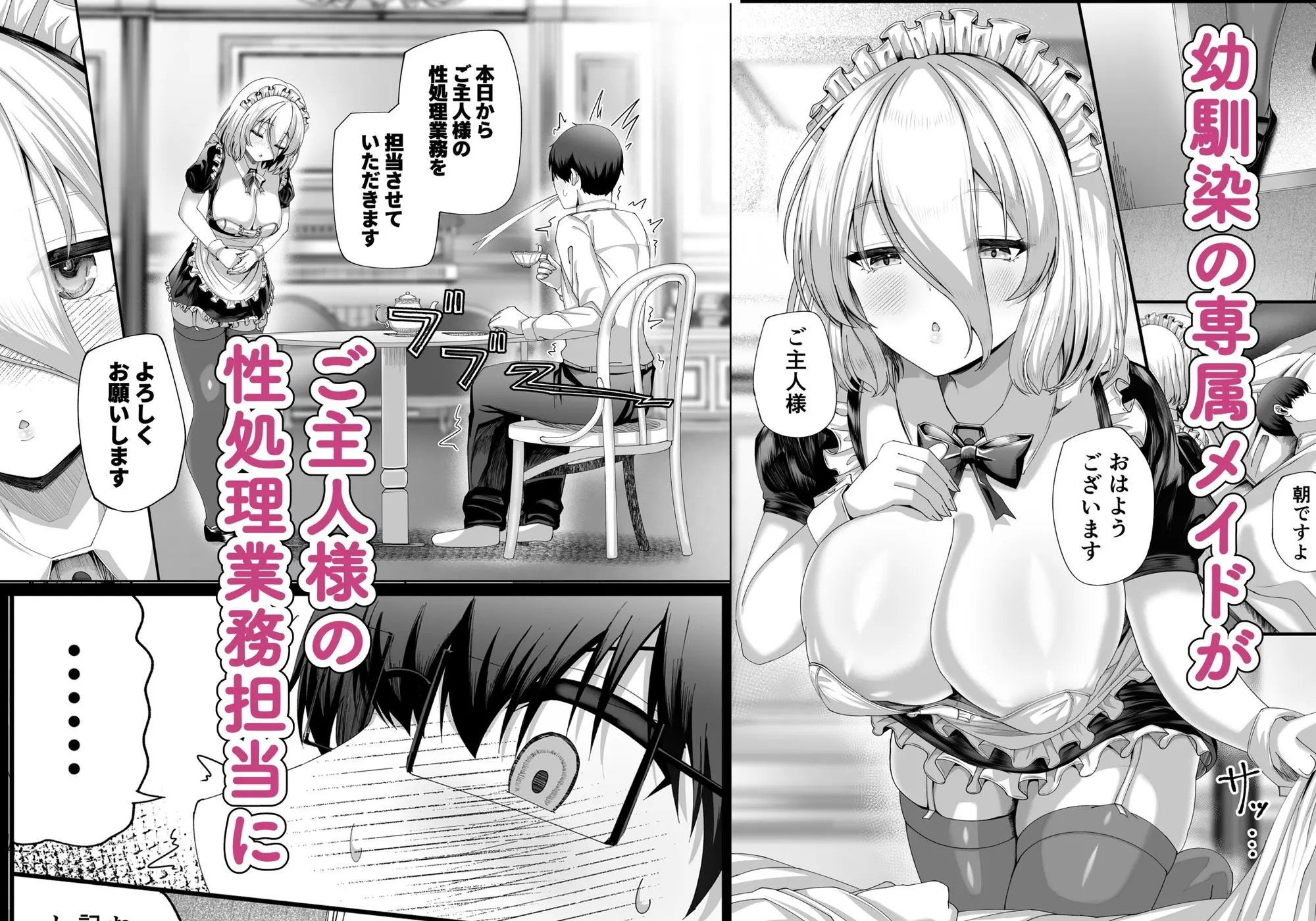 オスになるには都合の良いメイド 画像1