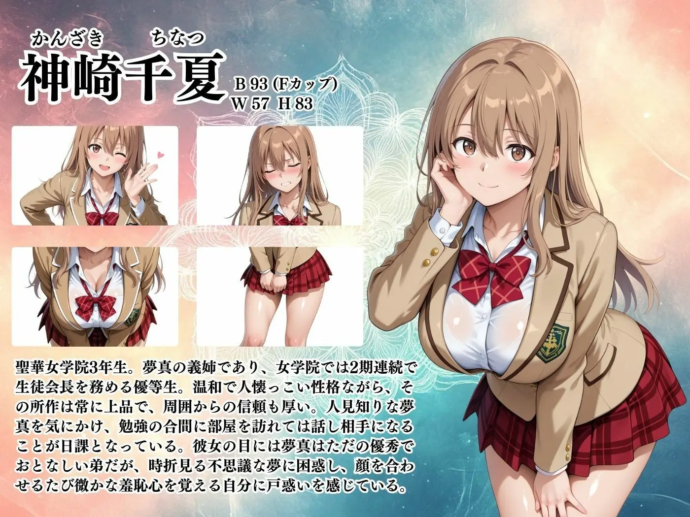 【コミックフルカラー】淫夢堕_俺の淫夢で神崎千夏の本性を犯し尽くす!!(教室編) 画像2