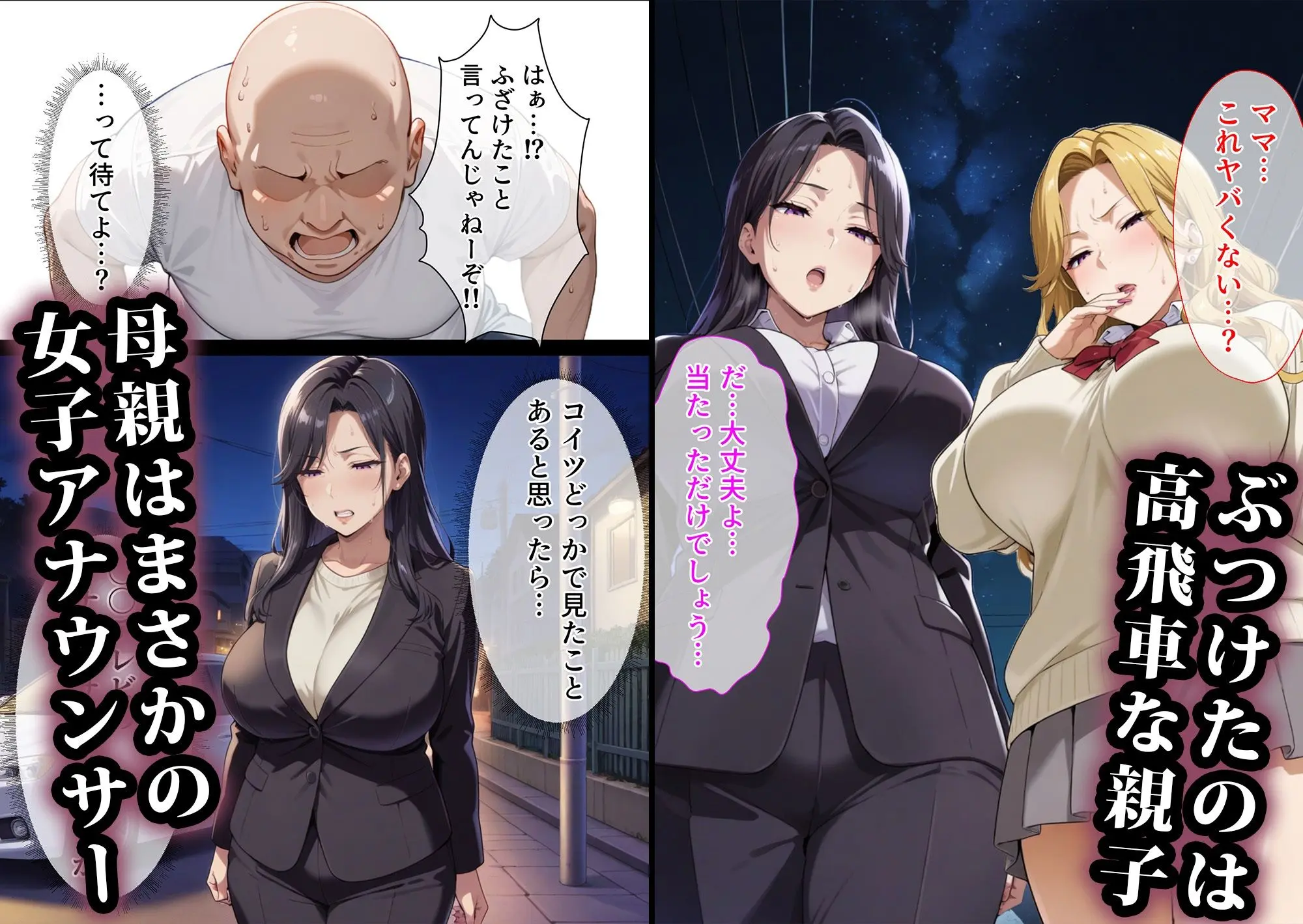 キモおじに寝取られた母娘〜高飛車親子編 画像2