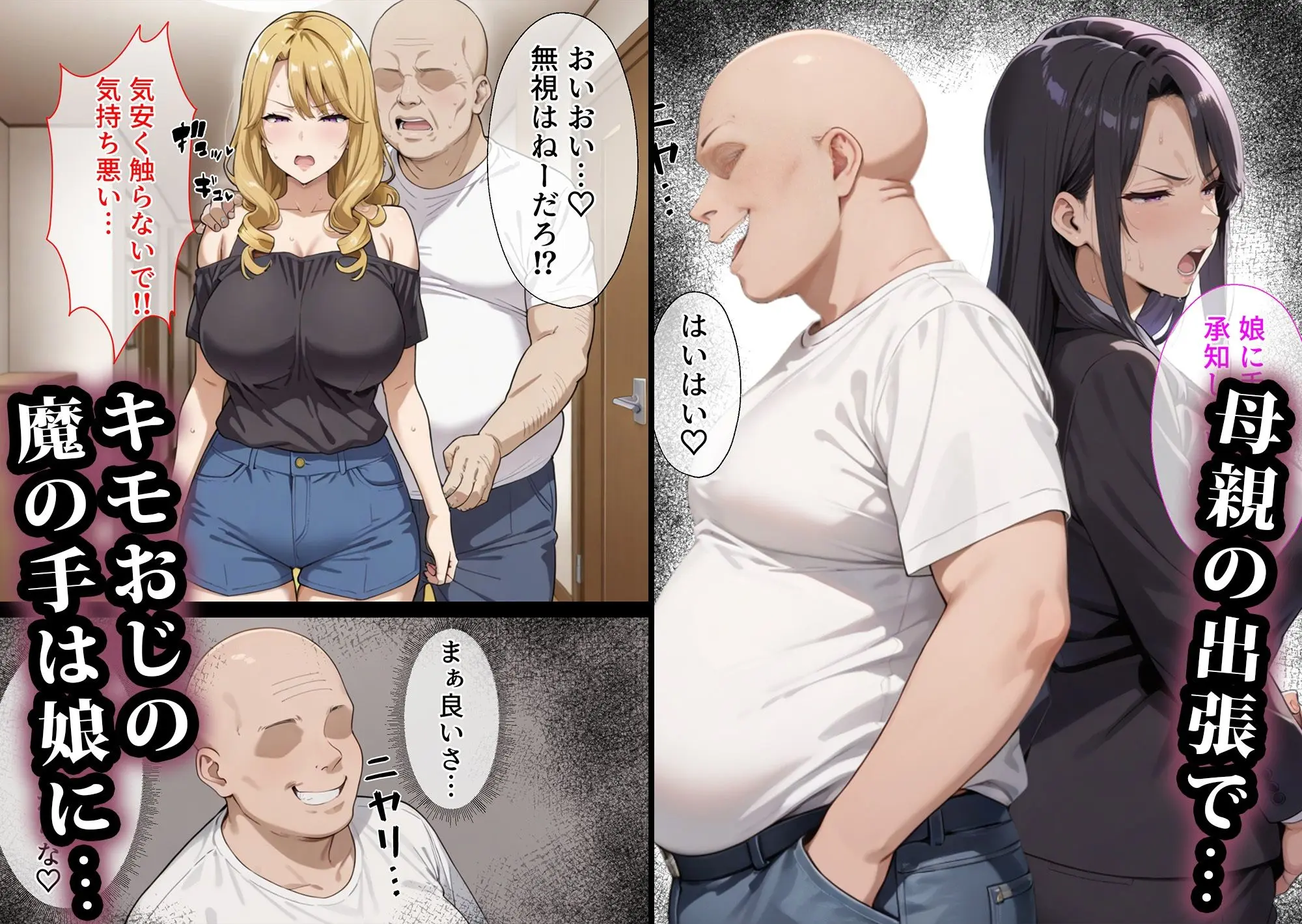 キモおじに寝取られた母娘〜高飛車親子編 画像6