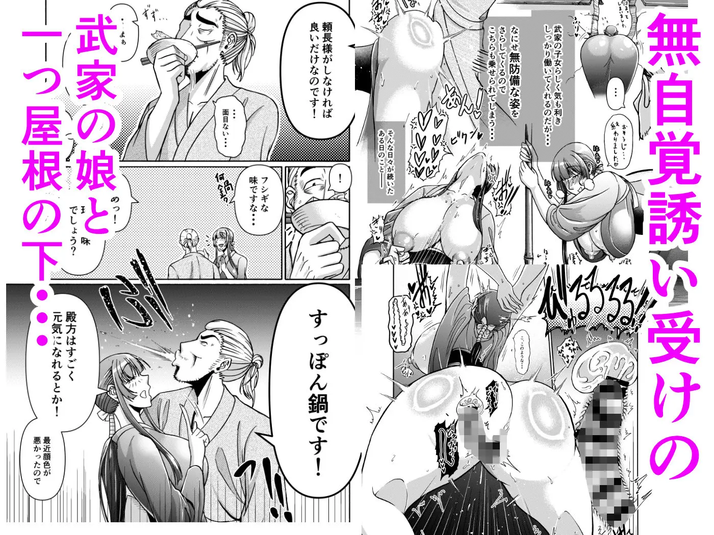 仇を探してやってきた武家の娘が無防備すぎて、我慢できない！！！ 画像6