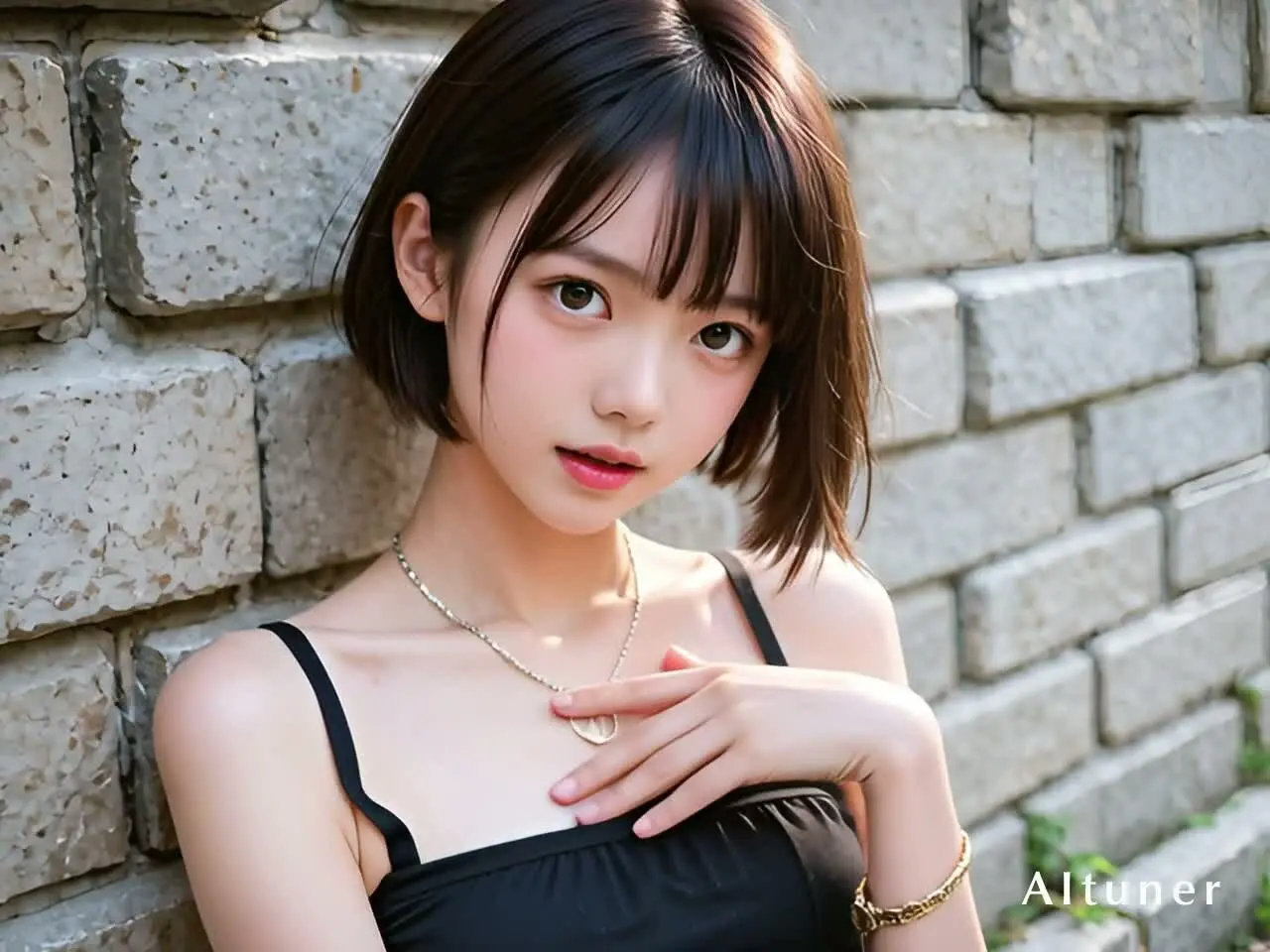 【30分HD】見つめ返す彼女──胸チラ→浴室SEX→3P→スク水→海辺フェラ→屋外本番 画像1