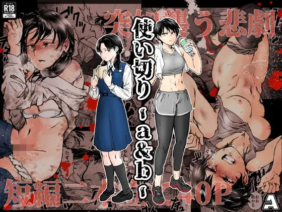 使い切り -a＆b-｜サークル『-A』による話題の同人エロ漫画｜おにゃんこポン