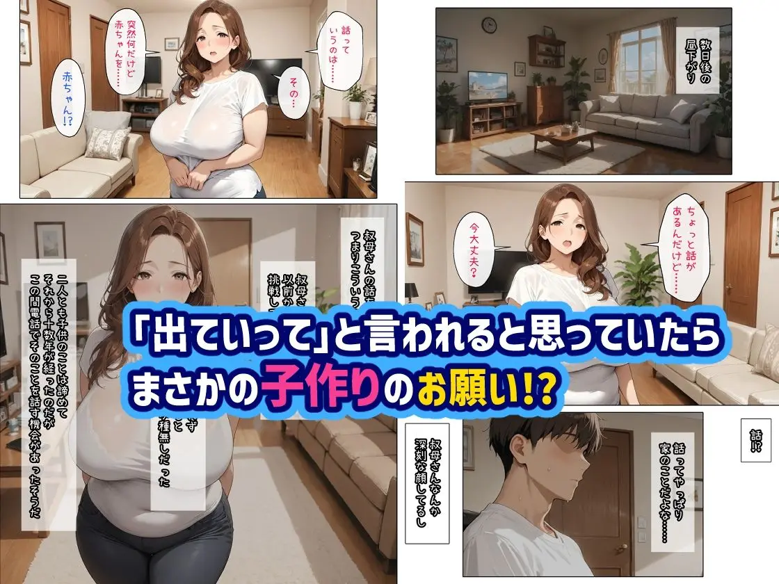 親戚の叔母さんの家に居候したら種付けできちゃった話 画像4