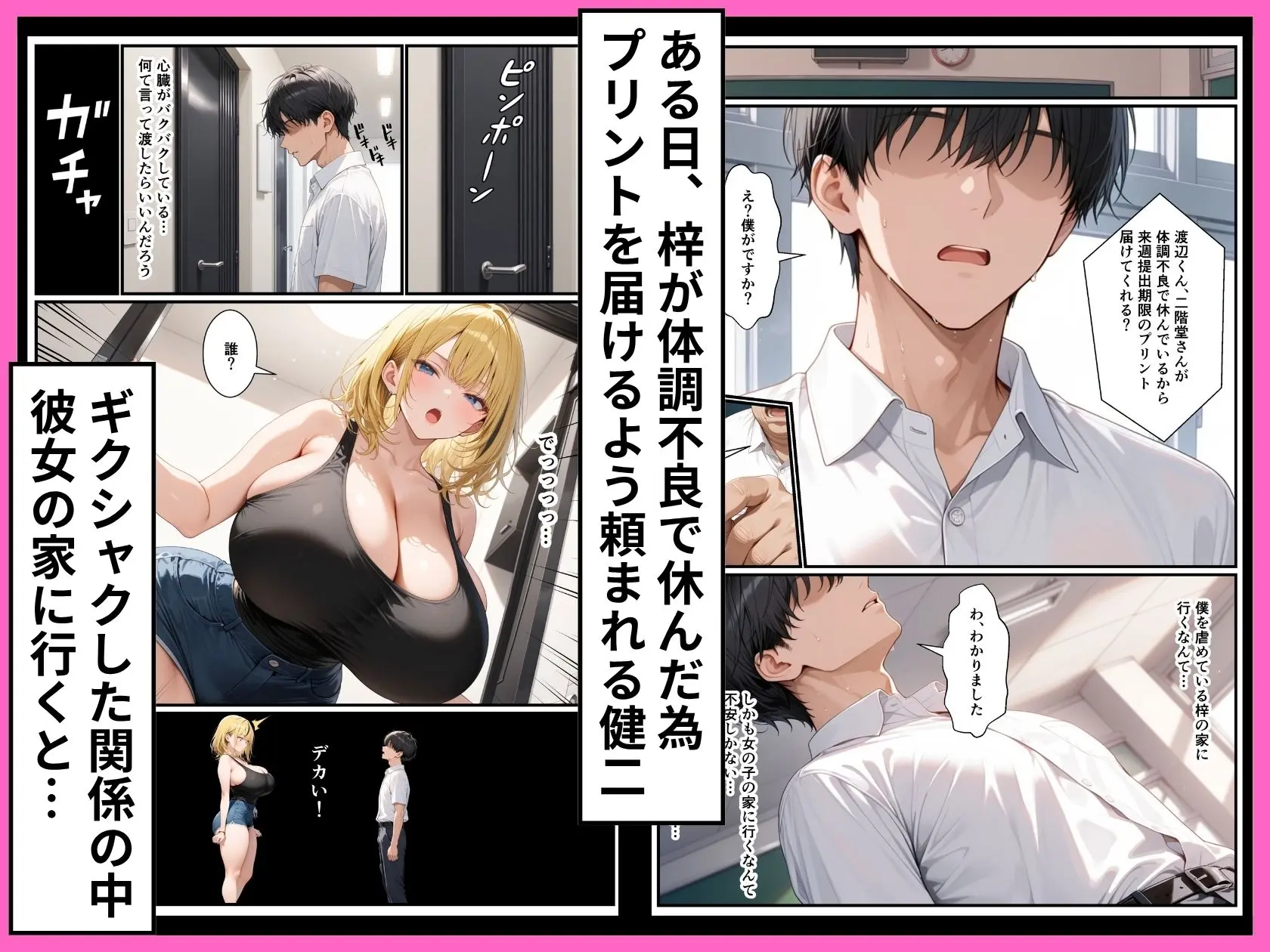 幼馴染のでっかいギャルとイチャらぶセックスした話 画像3