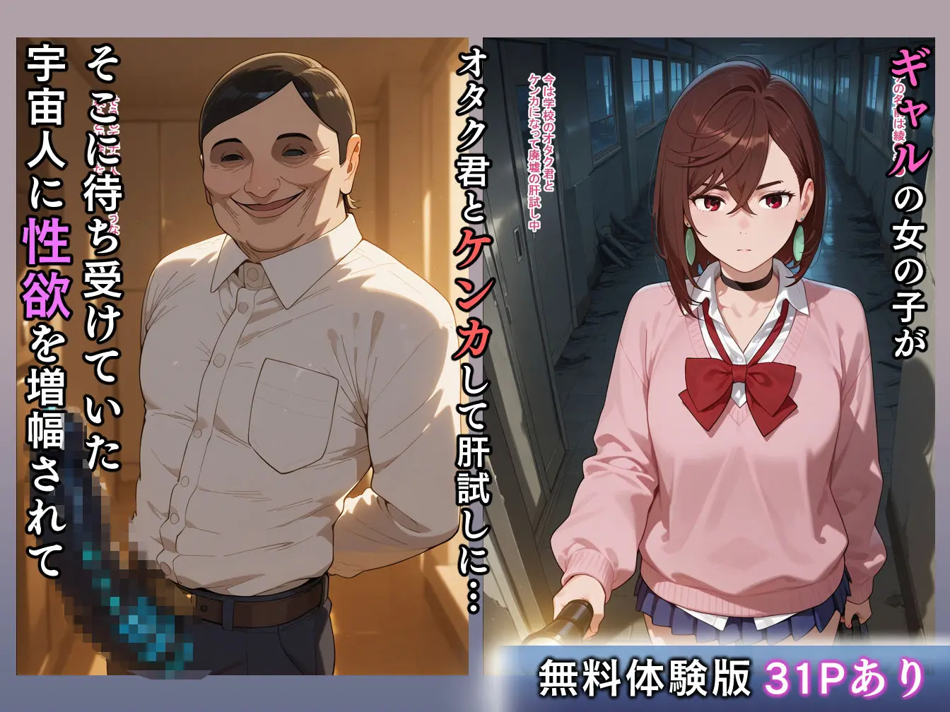 宇宙人に性欲増幅されて逃げ出したけど、我慢できずにチャラ男とセックスした話 画像1