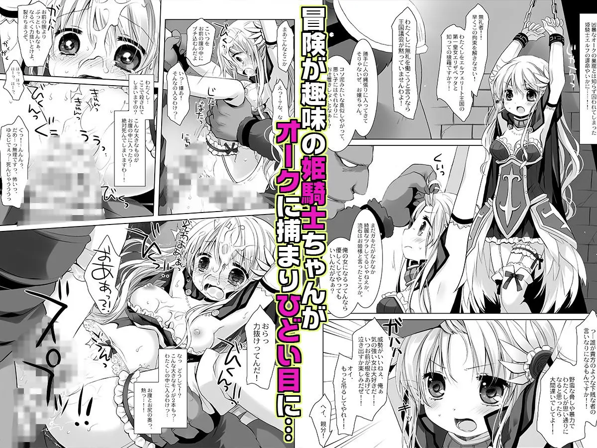 姫騎士ちゃん大敗北集 -桜沢いづみside- 画像1