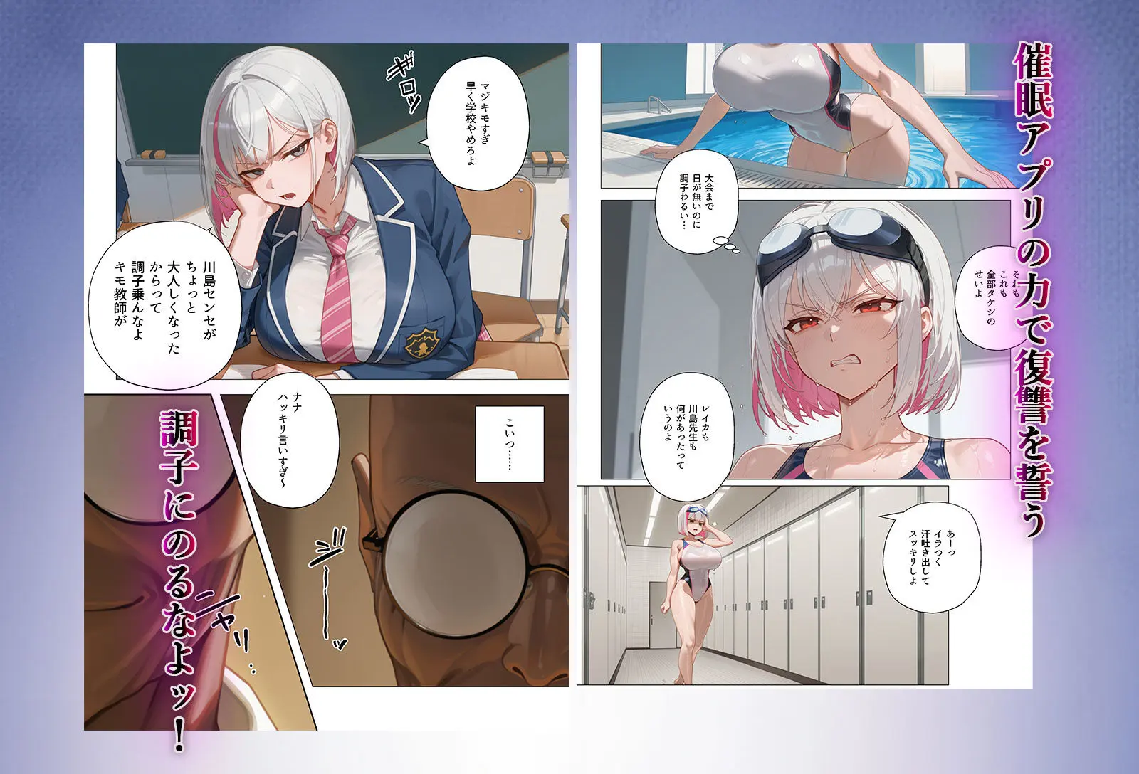 脳筋生意気モラハラ生徒を催◯リベンジ！＃3  舐めたスポーツギャルにメスイキリベンジ 画像4