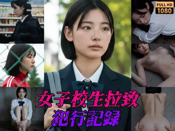 女子校生拉致事件【犯行記録動画2】｜サークル『Blue Frames』による話題の同人エロ漫画｜おにゃんこポン