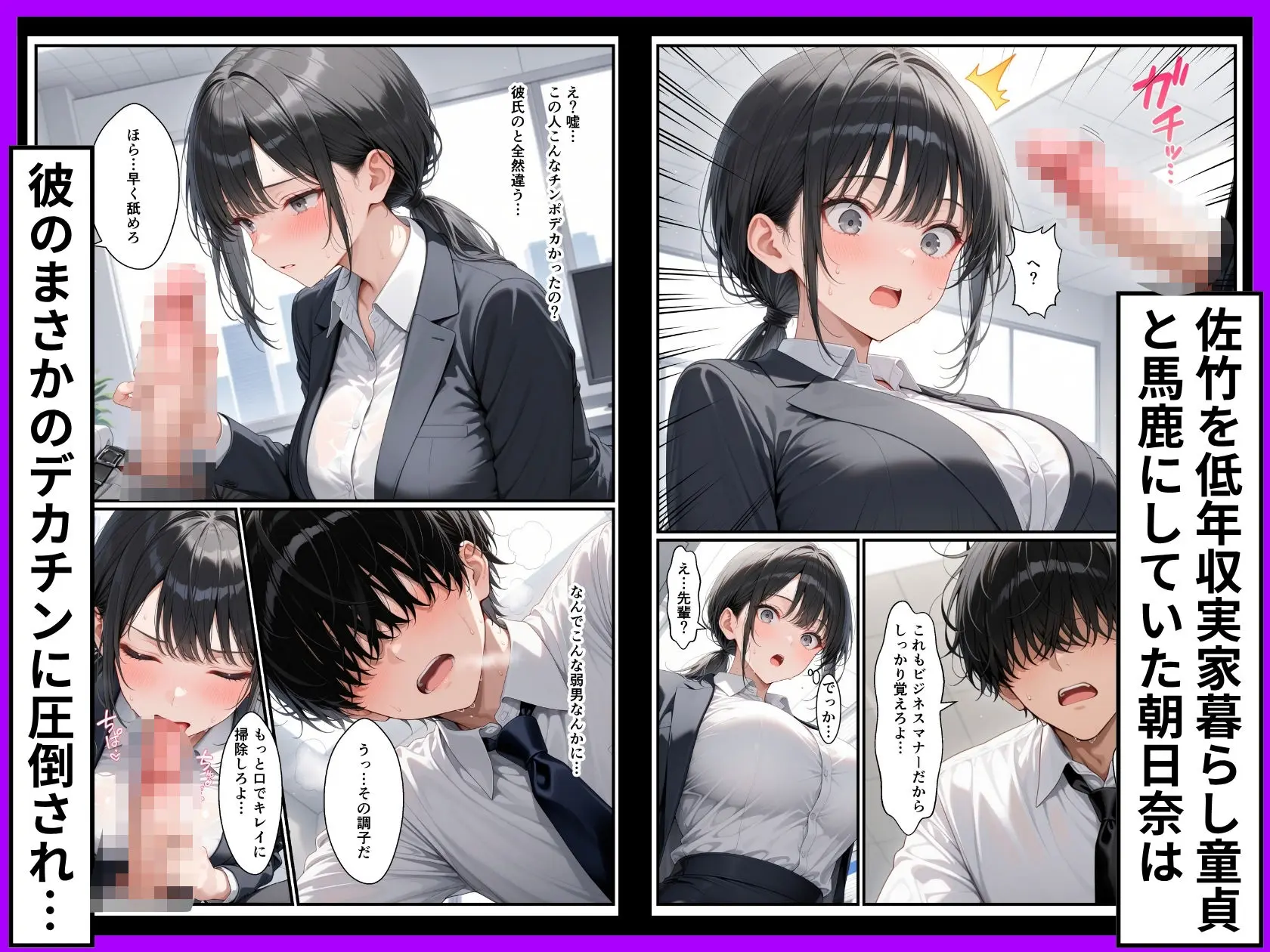 Z世代25卒新入社員の後輩ちゃんが若害なので性処理課に異動させたったwww 画像4