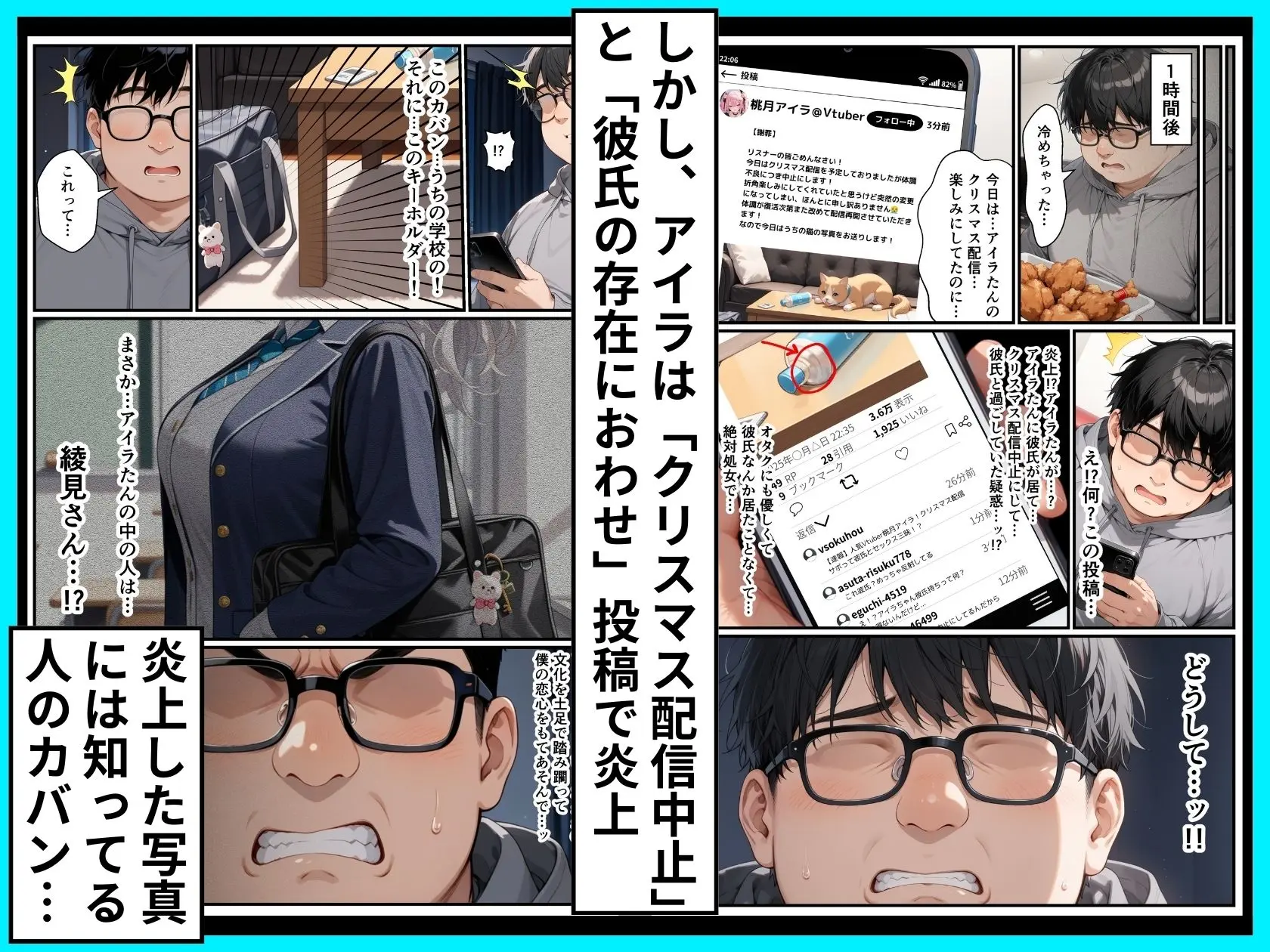 推しのVtuberがクラスのSSR級ダウナー系爆乳ギャルだった話 画像3