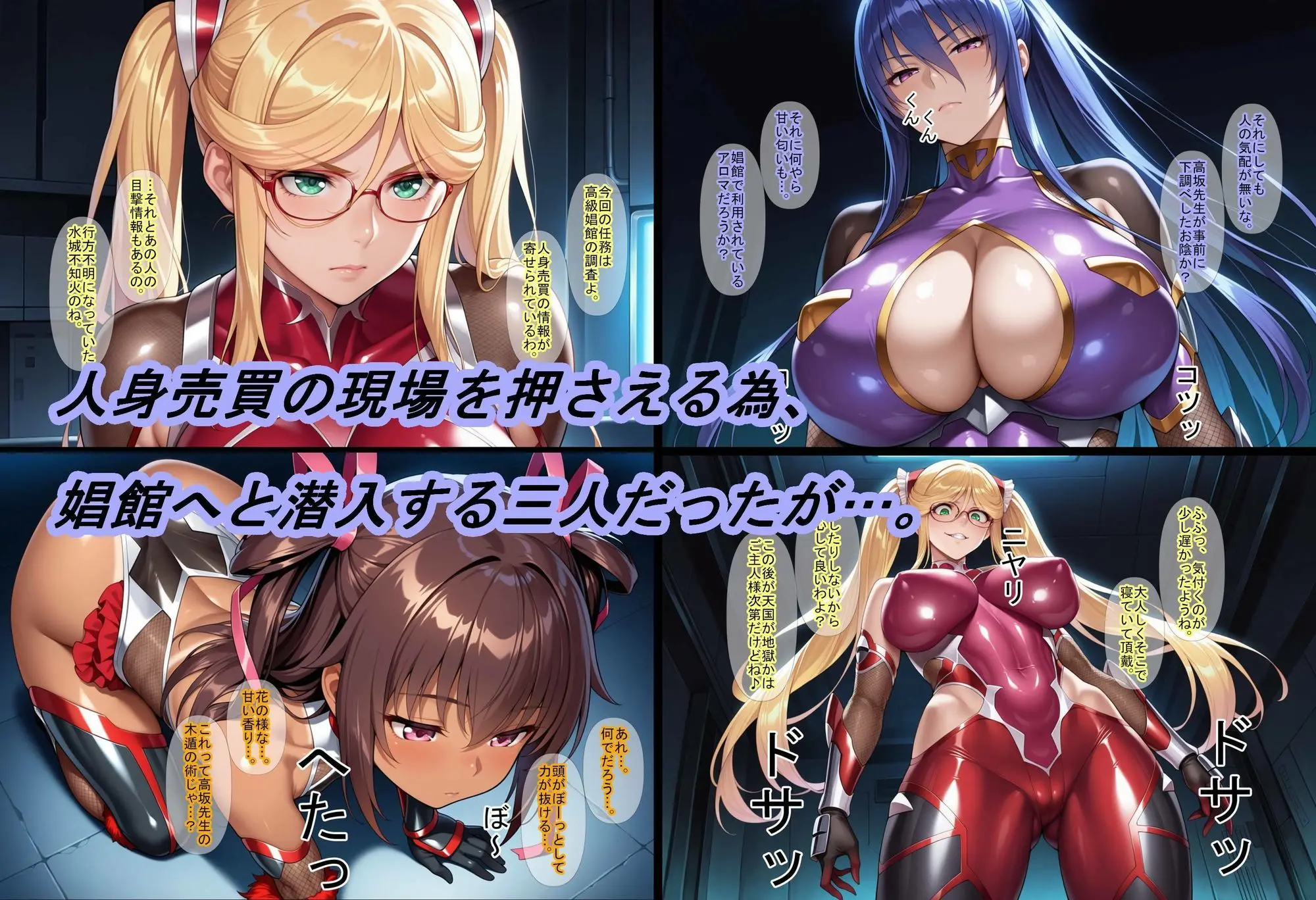 【対〇忍】囚われた対〇忍〜快楽調教に堕つ〜 画像1