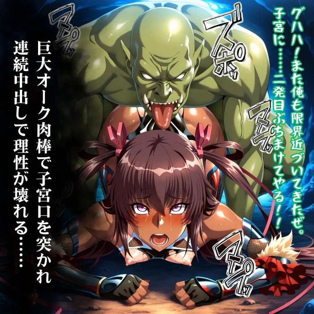 オークにボコられ【ボテ腹エンド】 YUKIKAZE＆SHIRANUI編 画像7