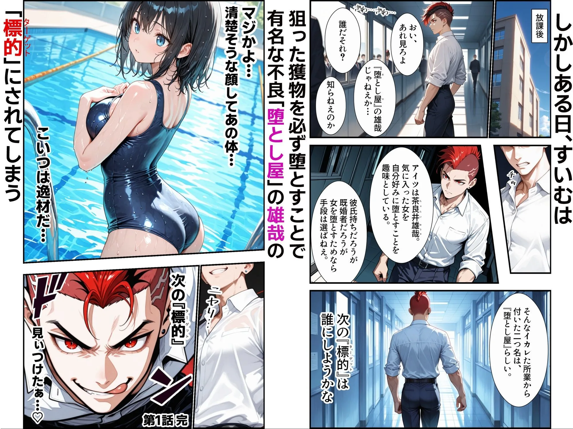 俺の天使が堕ちるまで〜清楚な水泳部の後輩、寝取られてビッチギャルに堕ちる〜 画像2