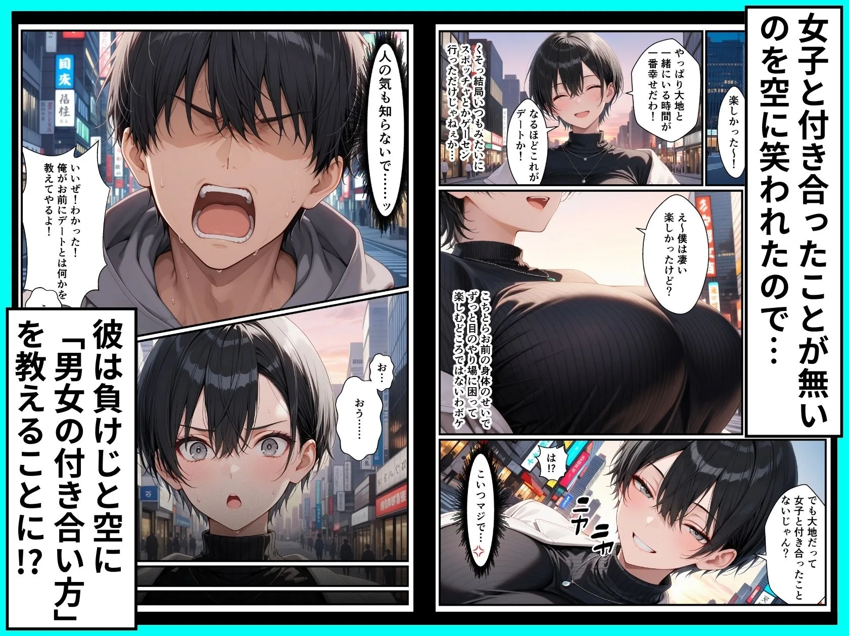 一週間後に学園の王子様な巨乳幼馴染とイチャらぶセックスする話 画像5