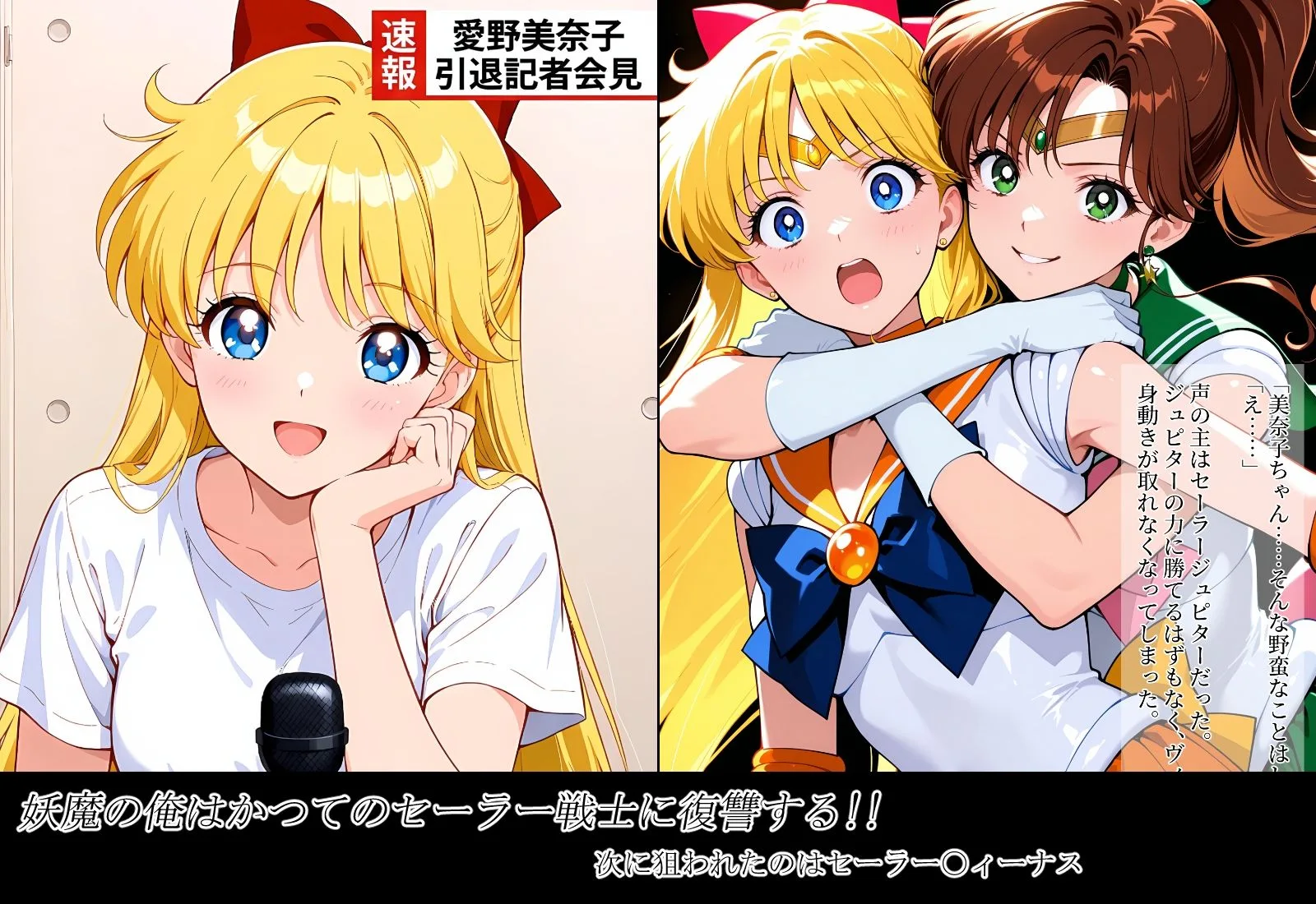 雑魚妖魔の俺がセーラー戦士を堕とすまで4 画像1