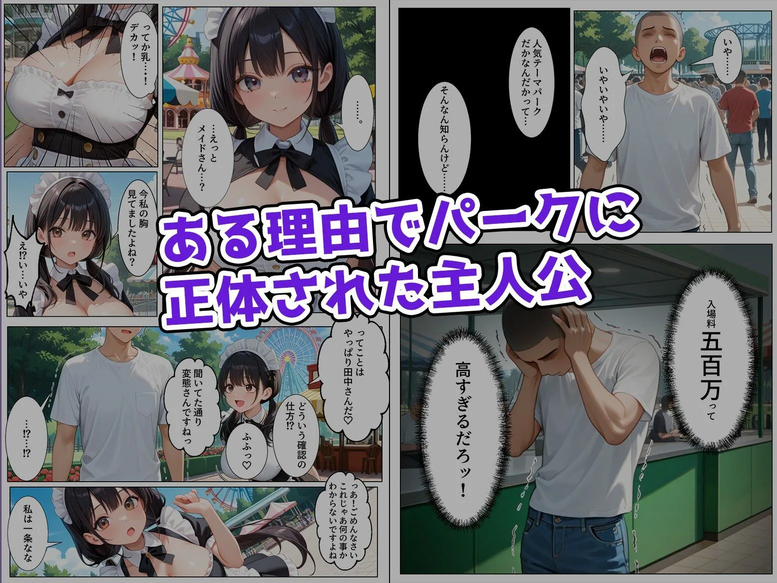 ティファニーパーク〜ここのスタッフ全員犯し放題って本当ですか？〜1話 画像1
