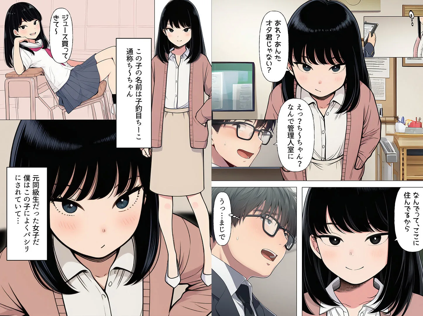 まさか僕が元同級生しか住んでいないマンションの管理人になるとは 画像3