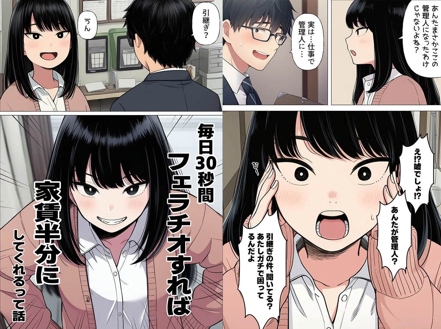 まさか僕が元同級生しか住んでいないマンションの管理人になるとは 画像4