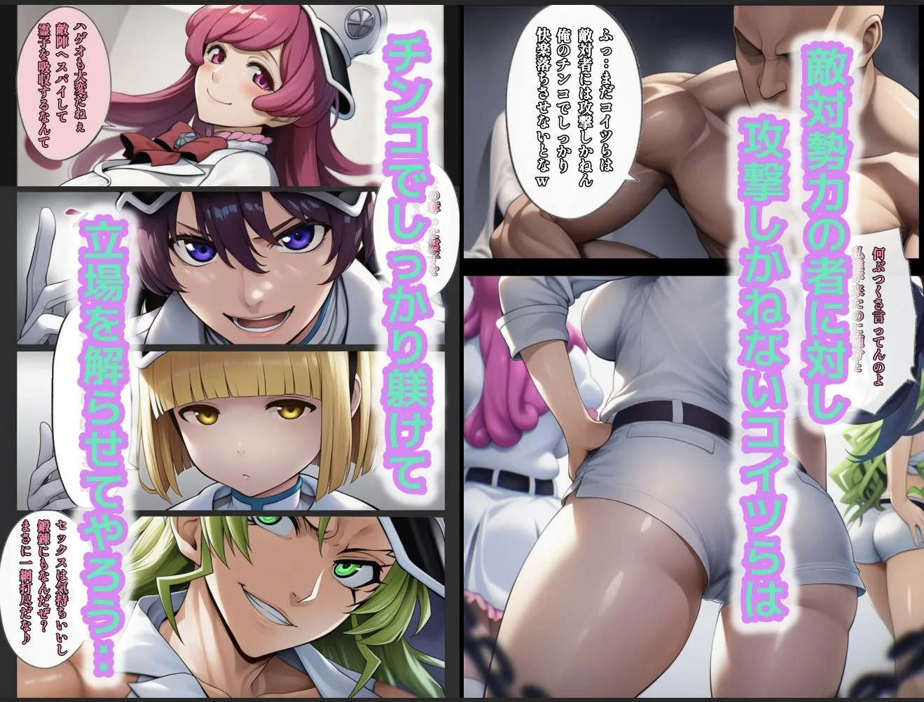 もしも藍◯の思考がドエロ中年オヤジだったら総集編〜終幕・親衛隊結成編〜 画像4