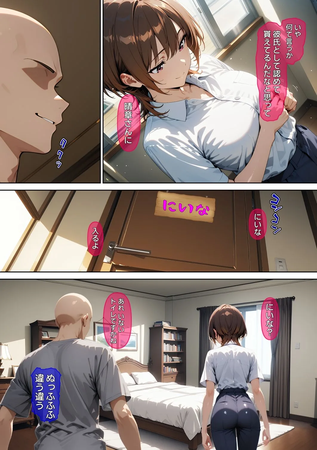 【漫画】横取レ〇プ02 画像3