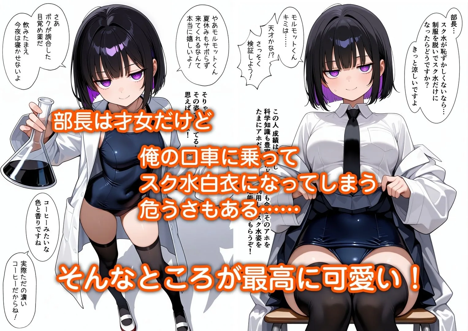 俺をモルモットくんと呼ぶクールな先輩  実はドMで種付け懇願を連呼してきた 画像2