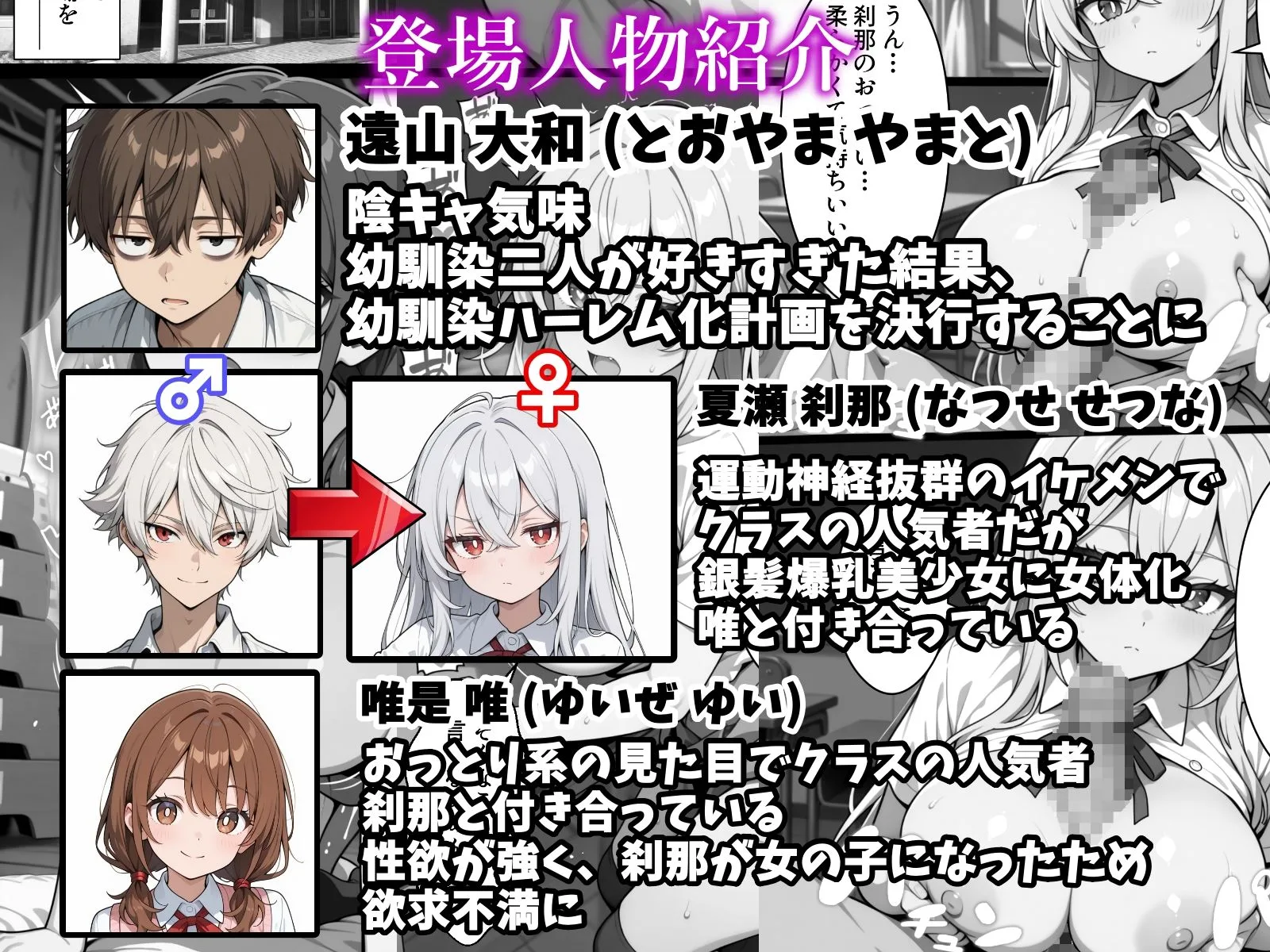 幼馴染をTSさせたので彼女共々堕とす話 画像6