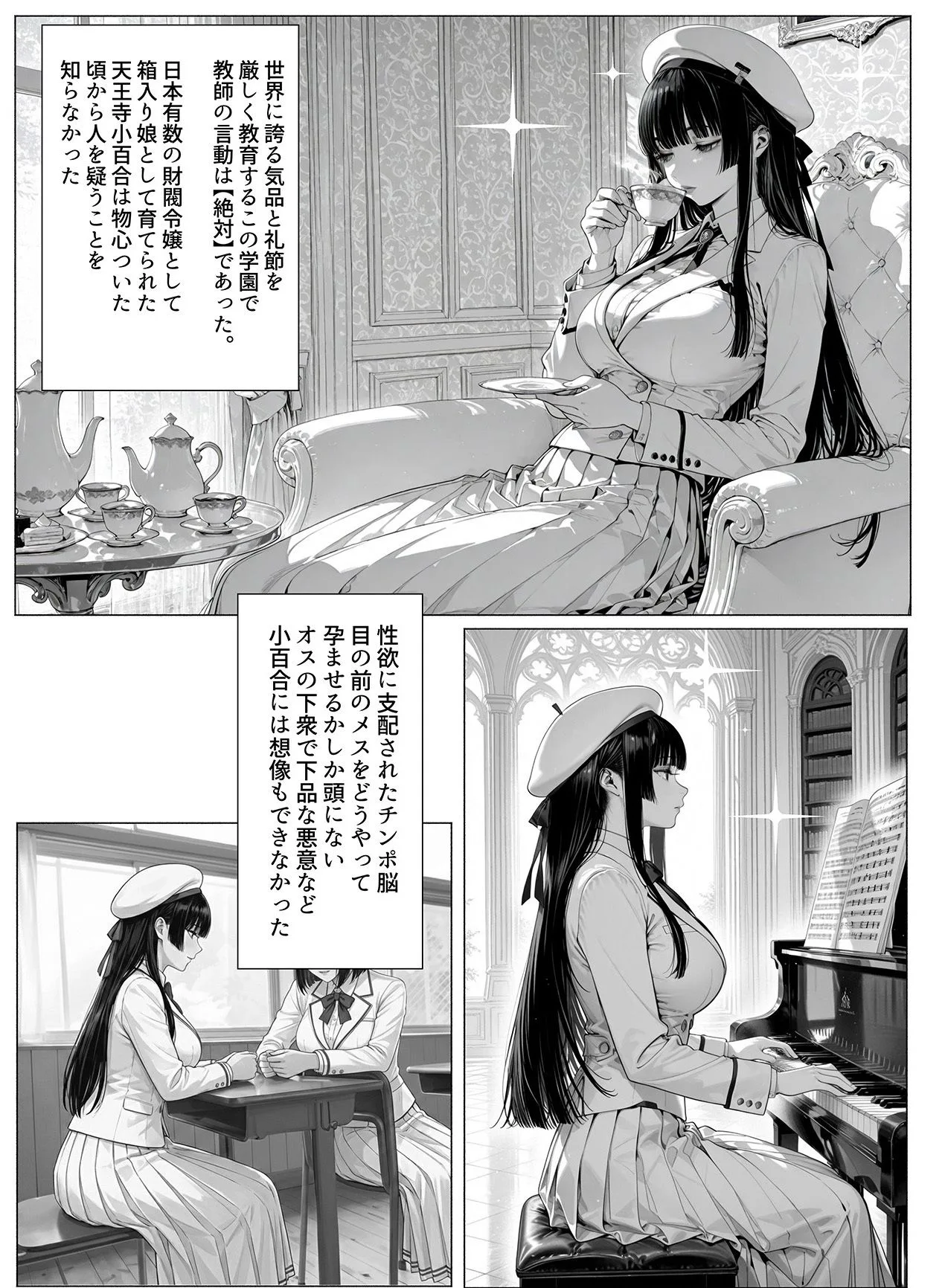 温室育ちのお嬢様をオナホにするのは簡単すぎる-天王寺小百合-編 画像2