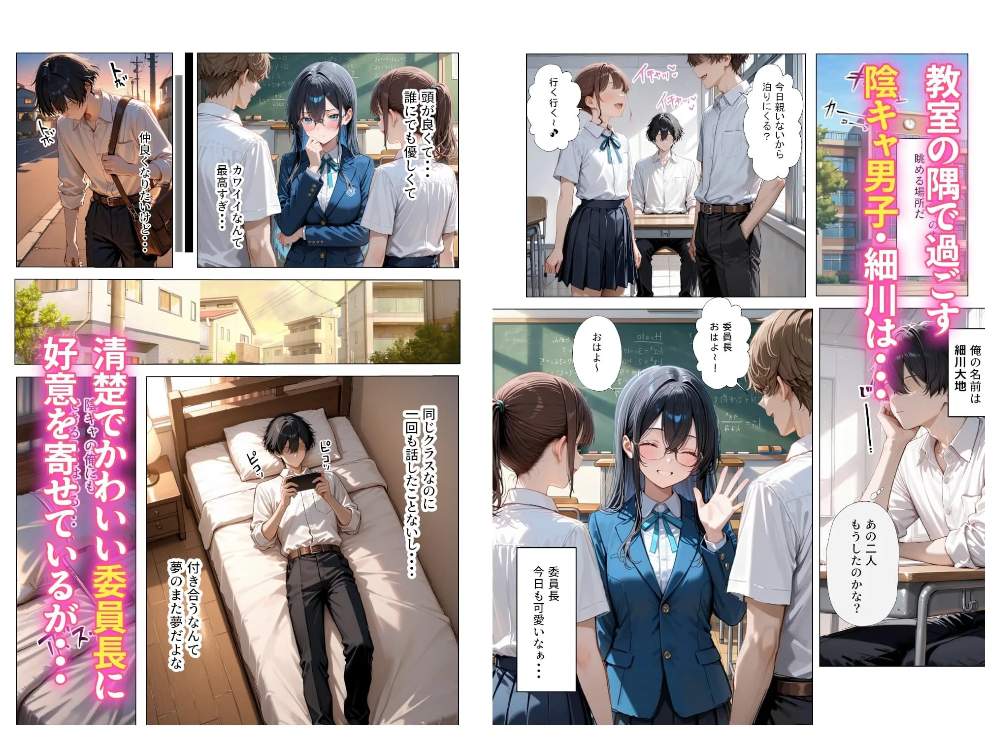 清楚彼女がいるのにギャルとの予行練習（生本番）がやめられない話【ぬるぬるエロアニメ動画同梱】 画像1