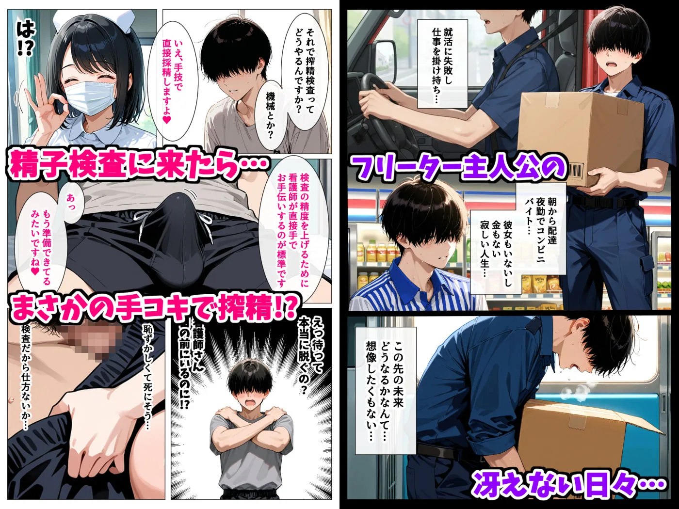 冴えないフリーターの俺が生殖機能検査したらまさかの『特A級精子』持ちだった！？〜ヤリまくり＆人生逆転した話〜 画像2