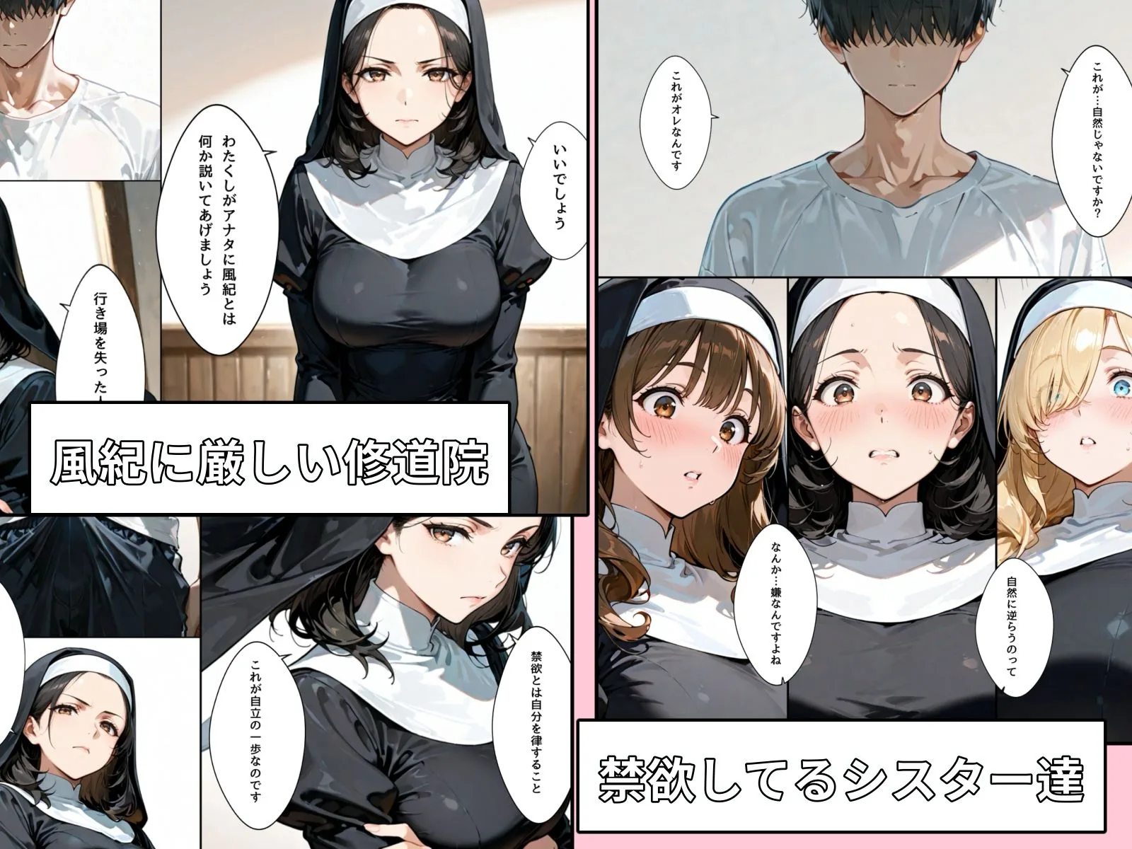 禁欲聖女たちは堕落なんてしない 画像3