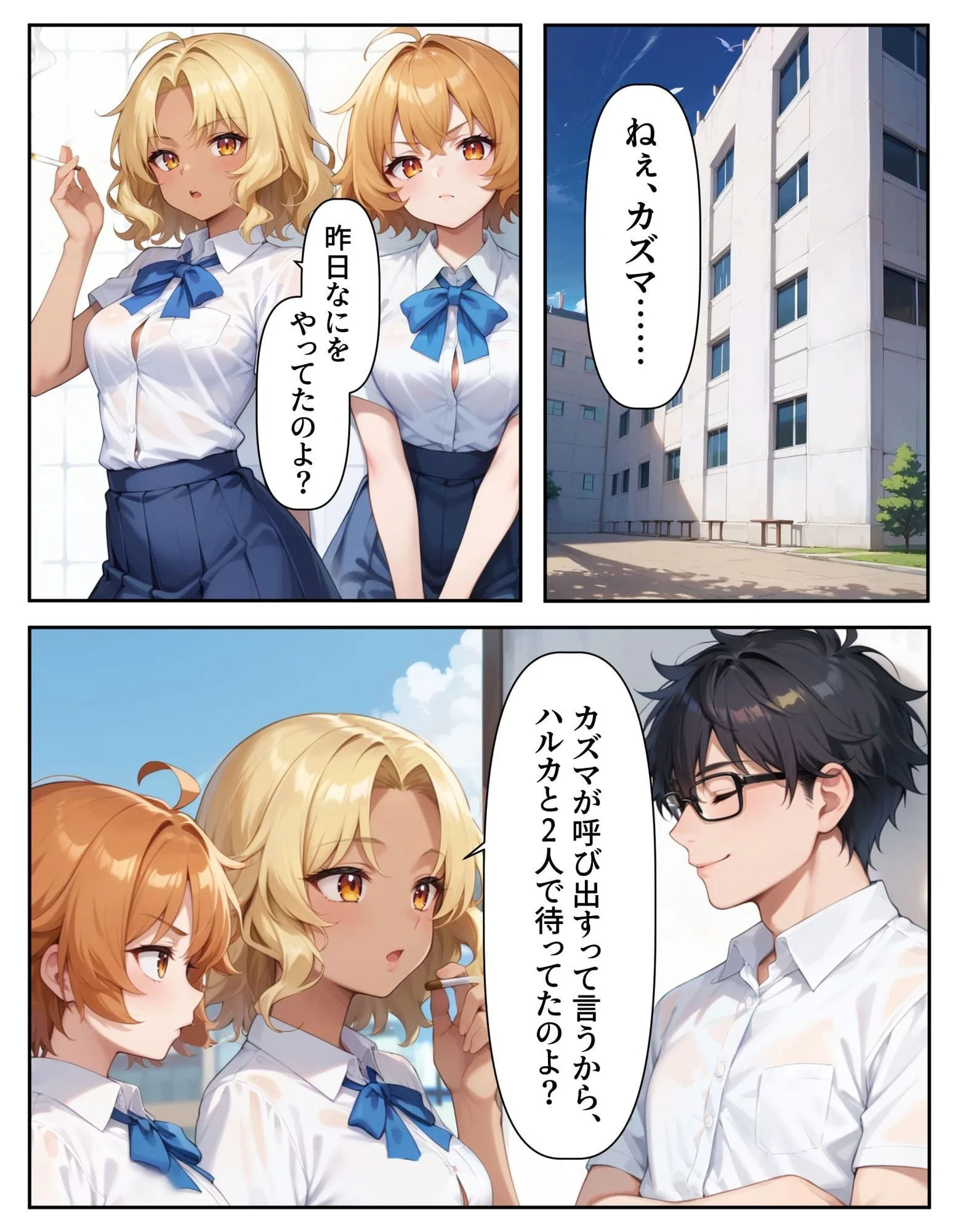 腕時計のリューズを引っ張ったら時間が停止！？好き放題に女子生徒にイタズラした話2 画像1