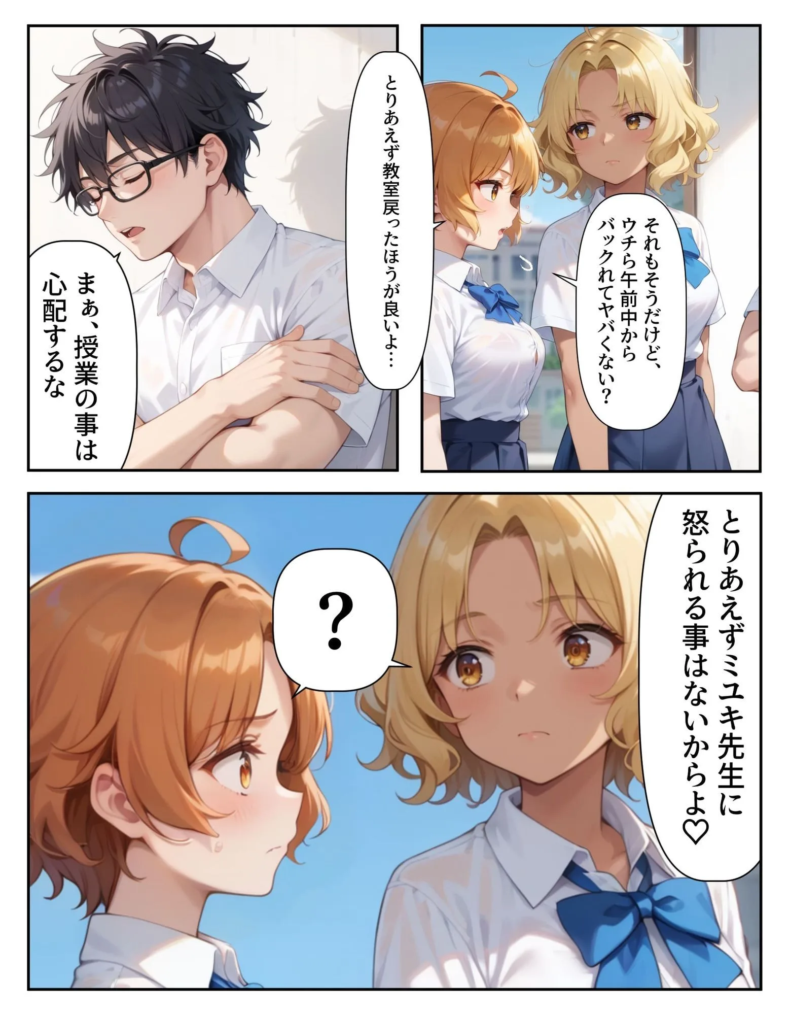 腕時計のリューズを引っ張ったら時間が停止！？好き放題に女子生徒にイタズラした話2 画像2