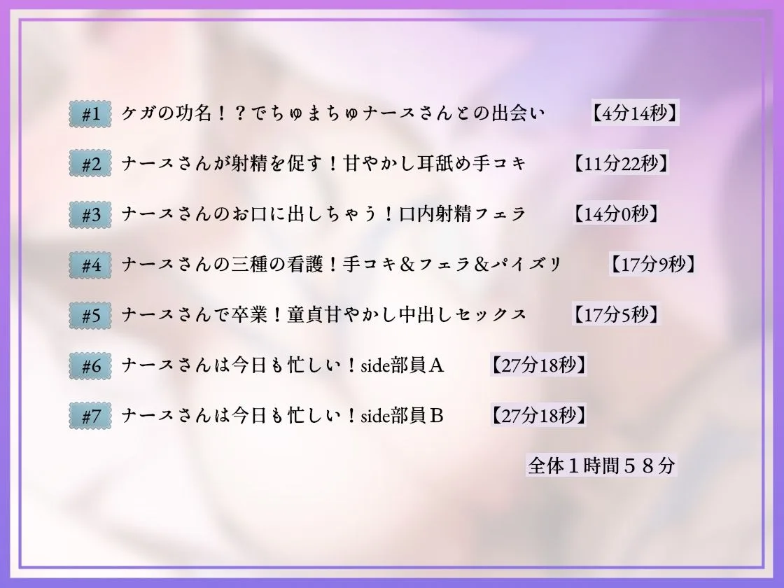 【でちゅまちゅ囁き】ドスケベナースのでちゅまちゅ性処理 画像5