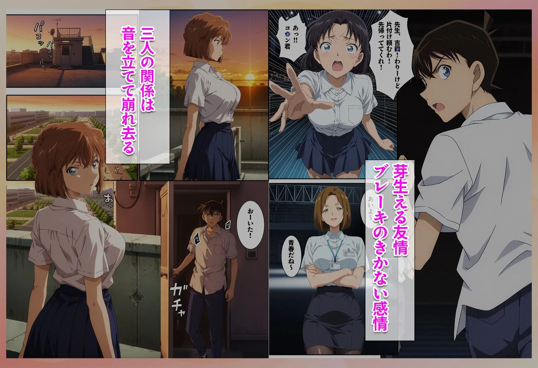 名探偵の三角関係  青年探偵団 画像8