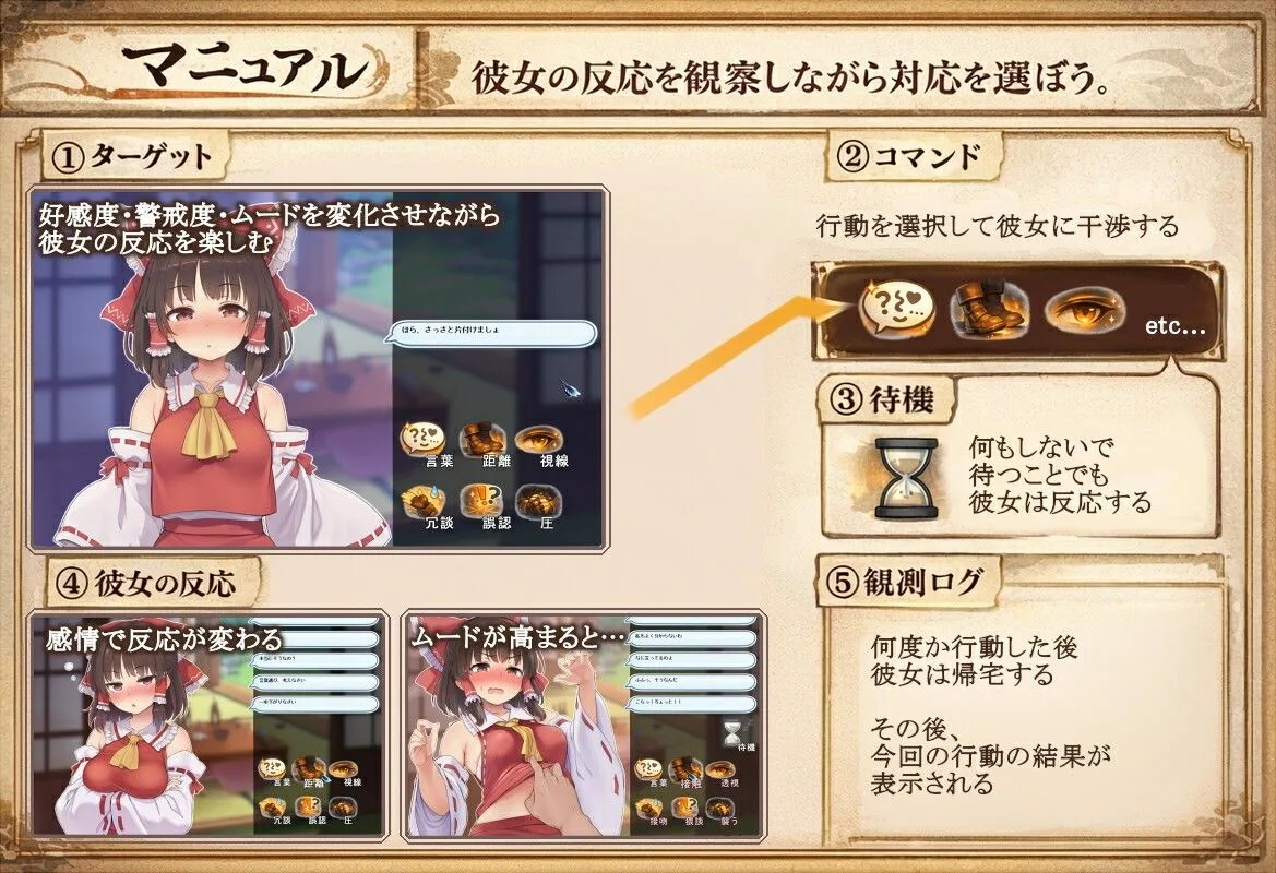 セクハラ・リアクション・シミュレーター〜東方・宴会の後片付け編〜 画像10