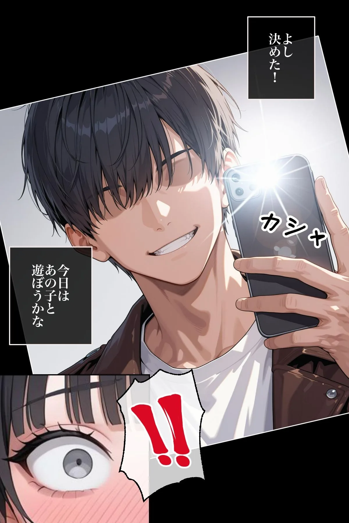 美女の身体の自由を奪う 魔法のスマホ 画像3