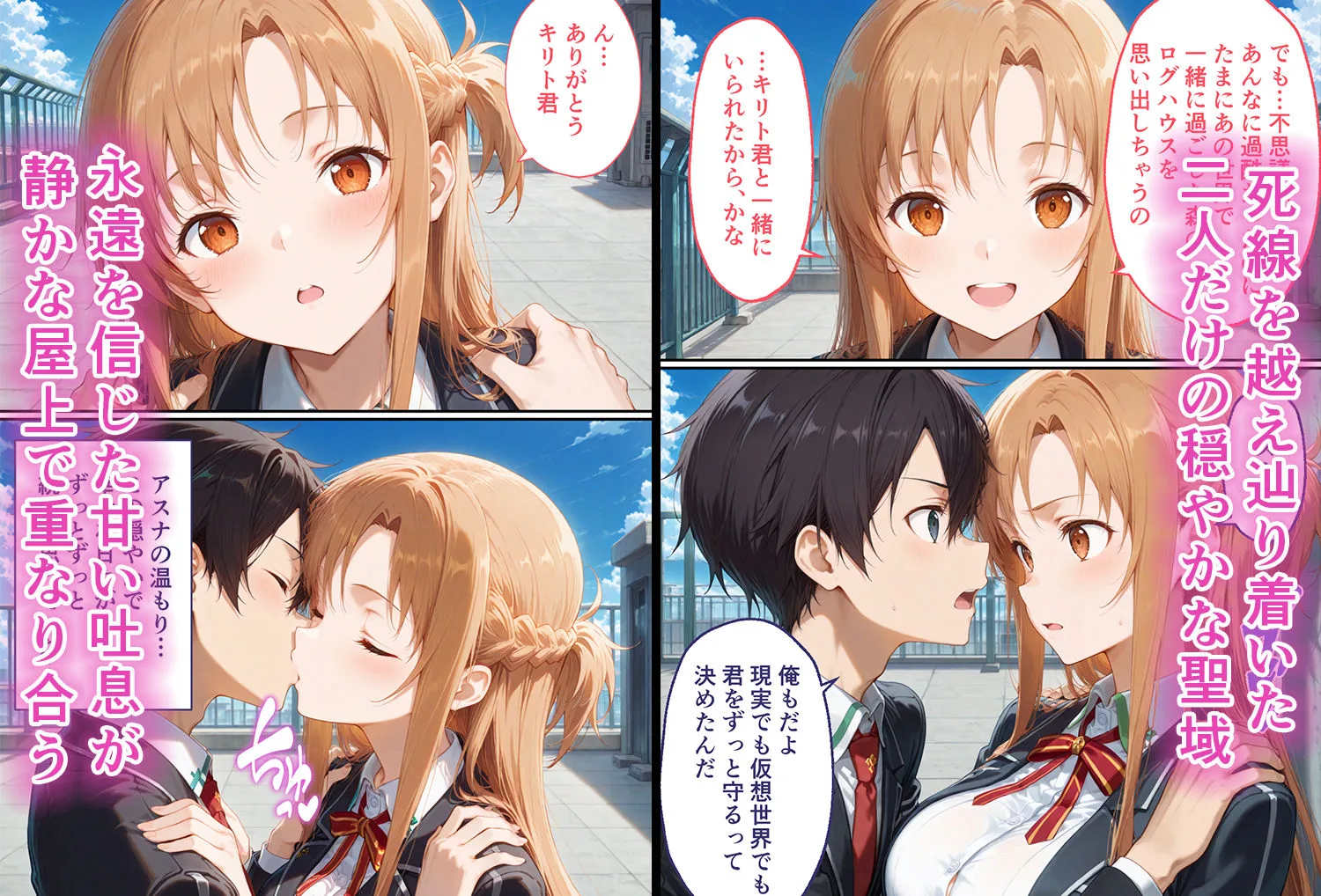 弱みを握られた俺の彼女が寝取られ堕ちるまで アスナ編 画像1