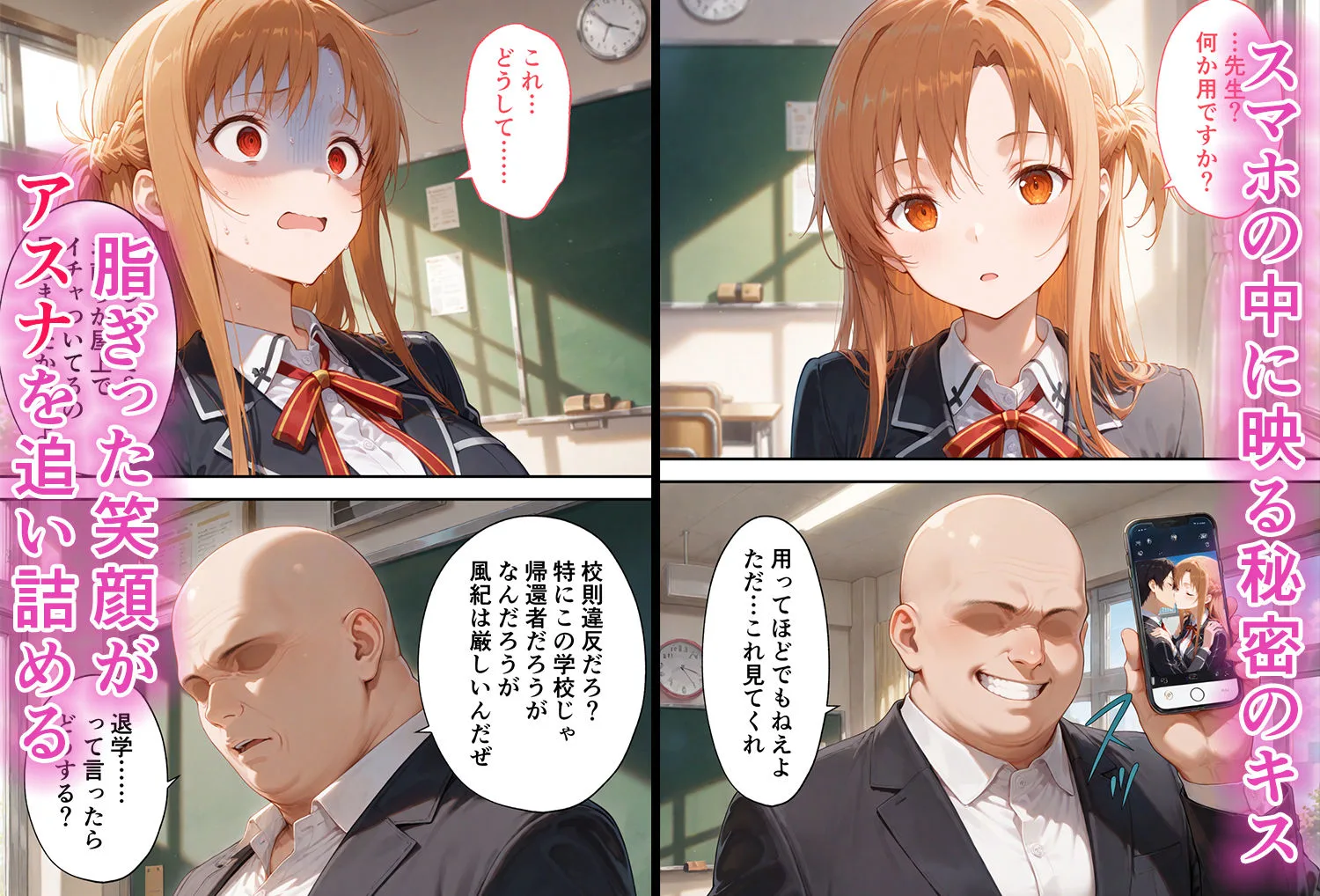 弱みを握られた俺の彼女が寝取られ堕ちるまで アスナ編 画像2