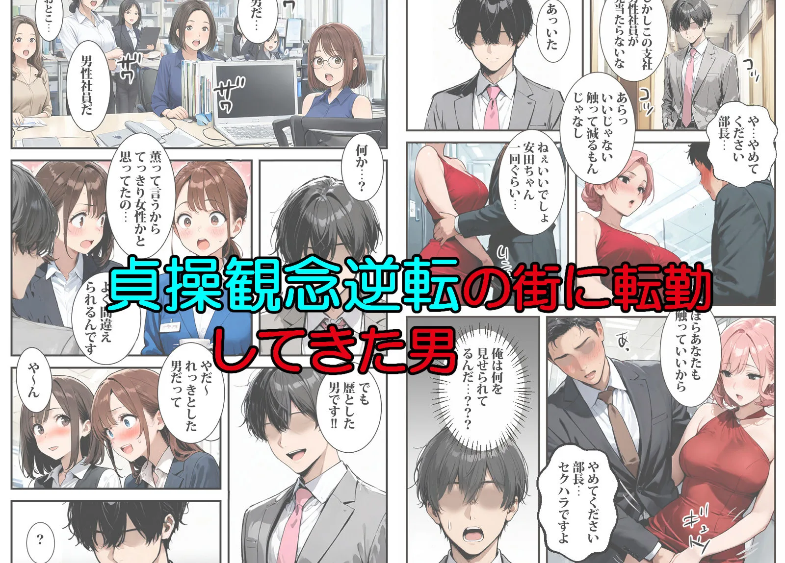 転勤した街は貞操観念逆転の街だった 画像1