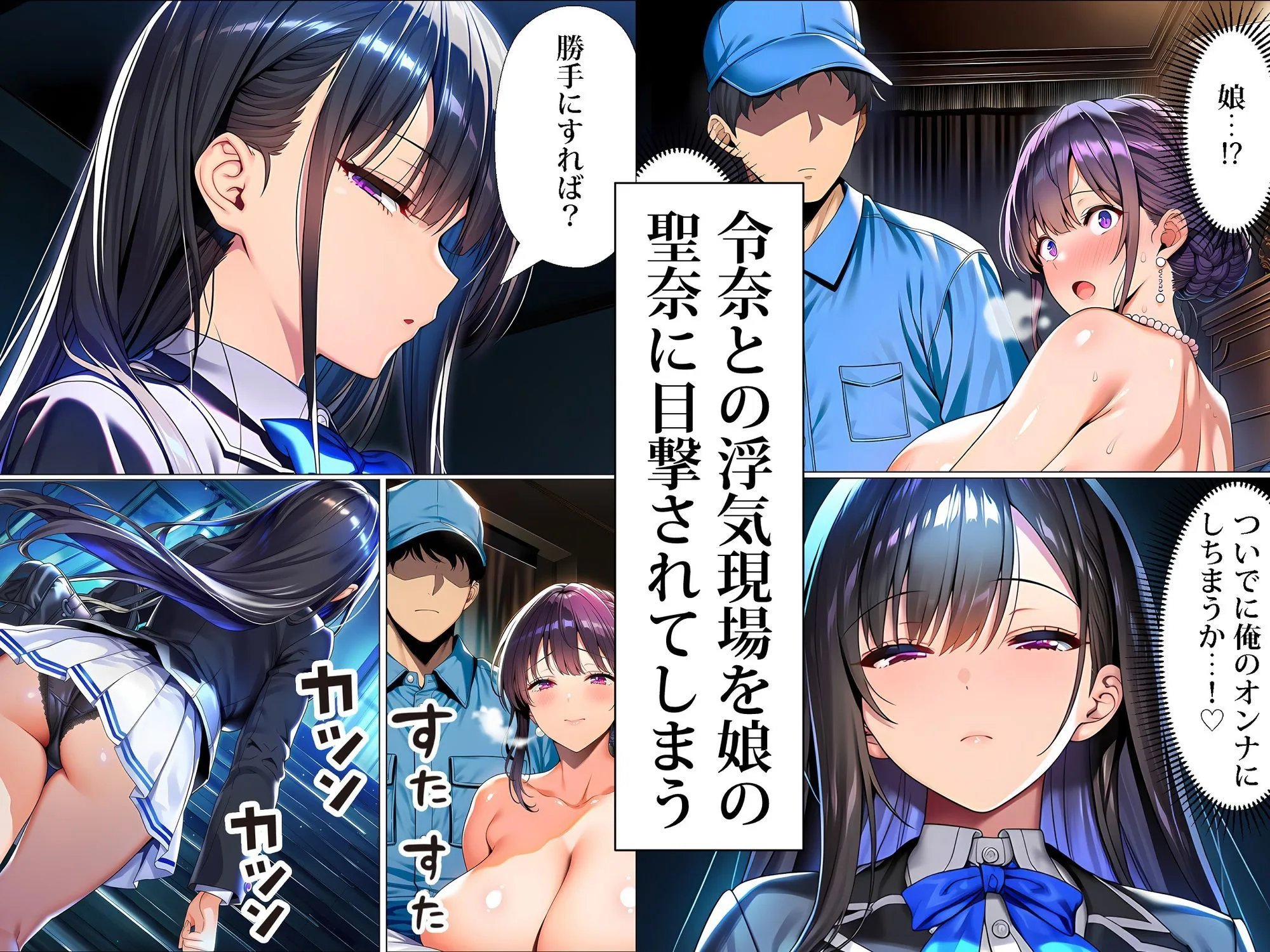 超高級マンション清掃員の俺、仕事ついでにハイスペ美人居住者たちの愚痴を聞いていたら完全合意の中出しハーレム生活を送ってしまう2 画像1