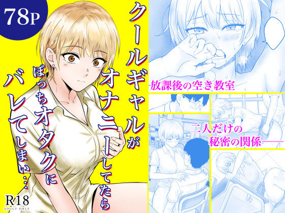 クールギャルがオナニーしてたらぼっちオタクにバレてしまい・・・