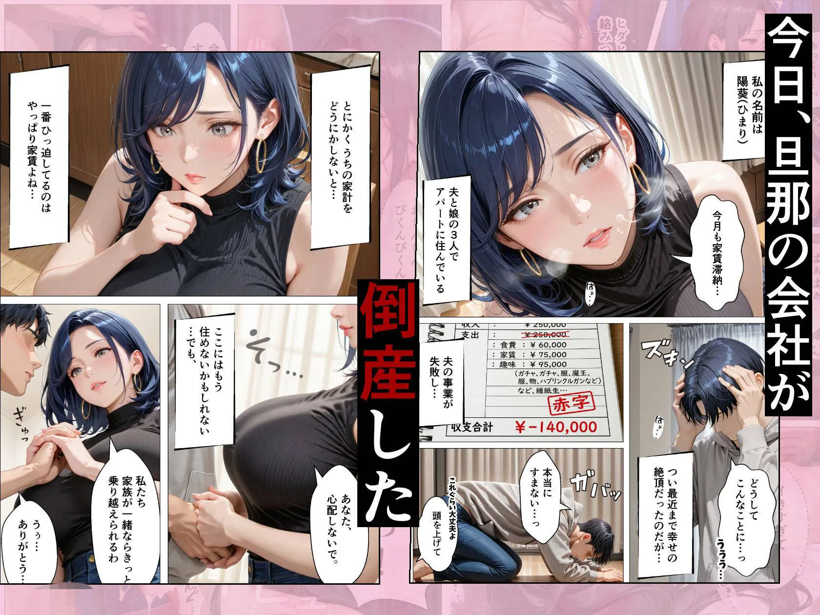 孕ませアパート 親子揃って完全に堕ちるまで 画像1