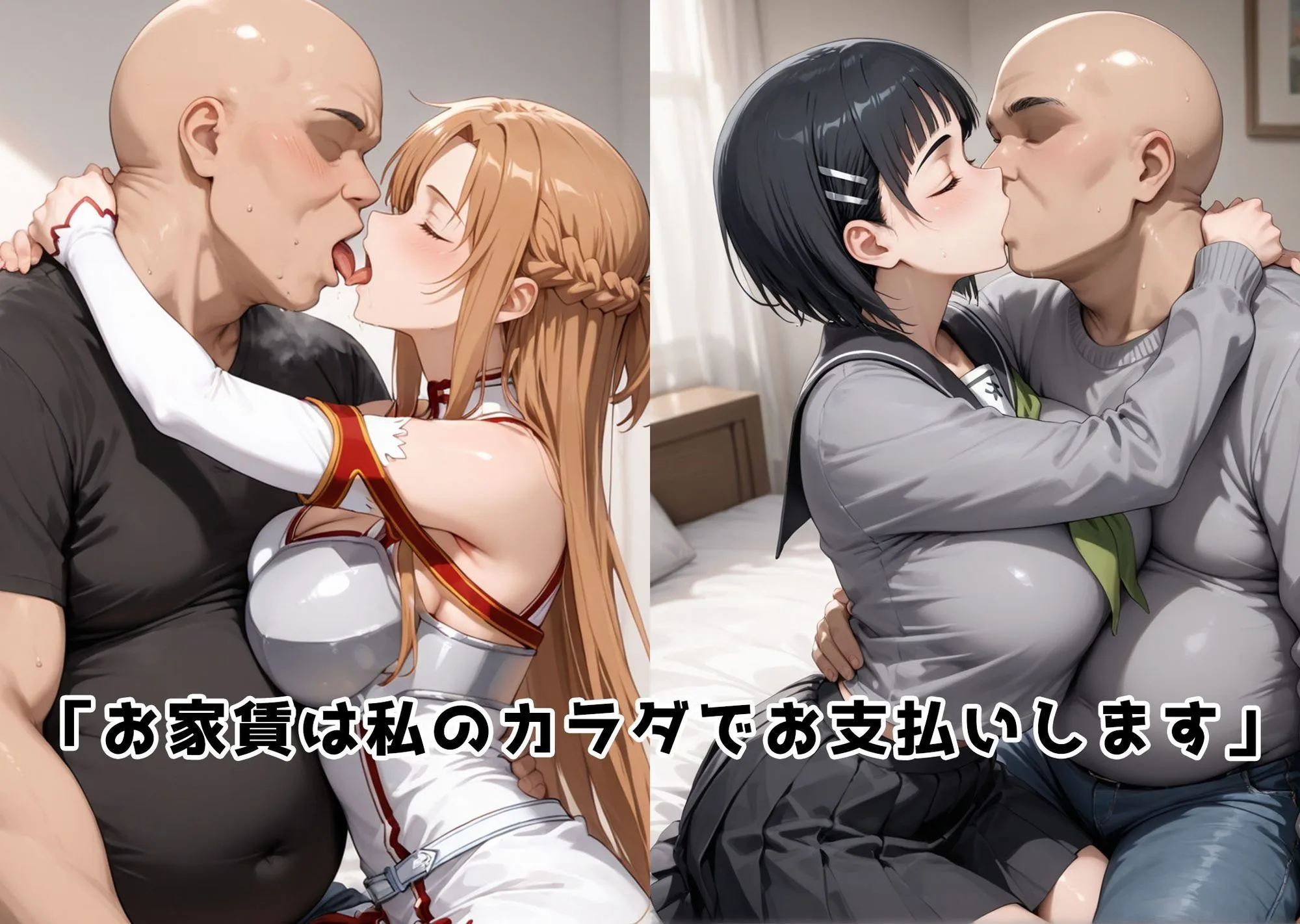 チン体奉仕契約〜大家への家賃は私達のカラダ〜   ア〇ナ・桐〇谷直葉編 画像3